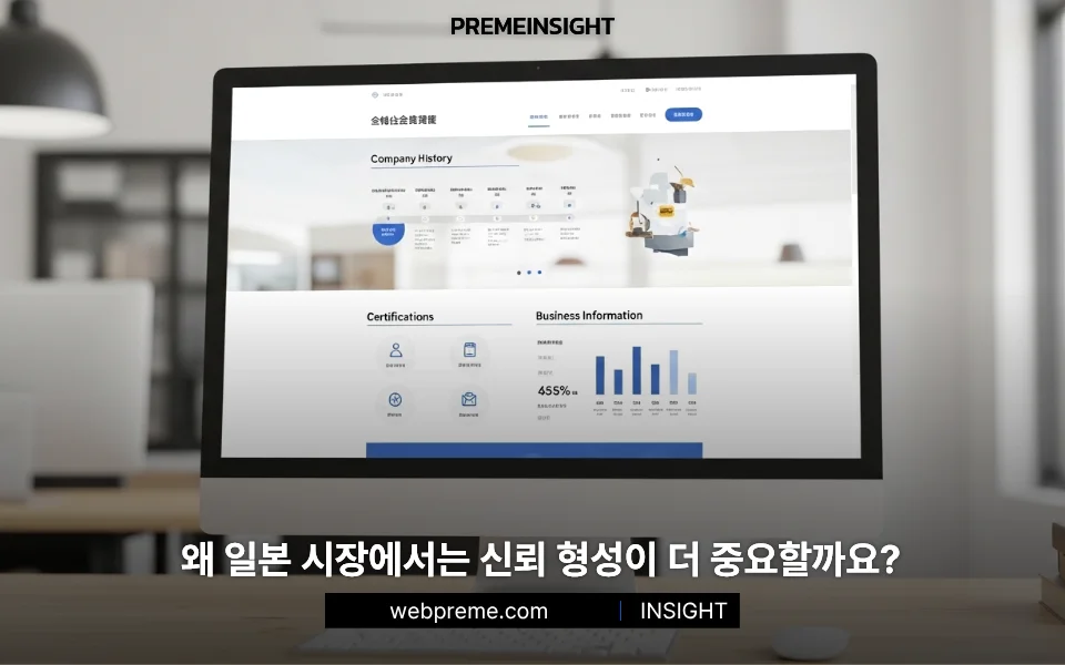 일본 시장의 신뢰 형성